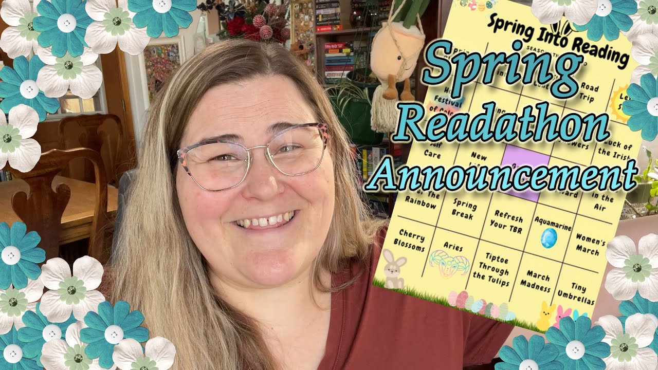 Spring-Into-Reading-Athon Announcement | Seasonathon March 2025