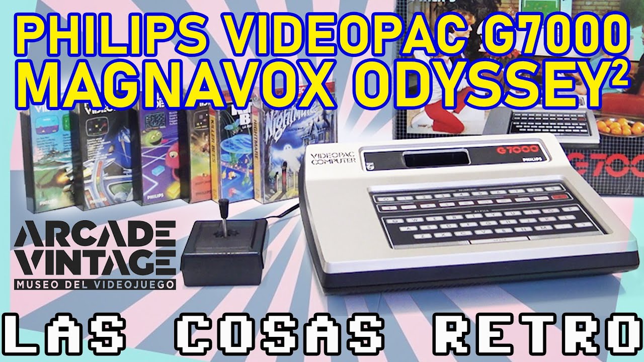 CONSOLAS PIONERAS | PHILIPS VIDEOPAC G7000 👾 MAGNAVOX ODYSSEY2
