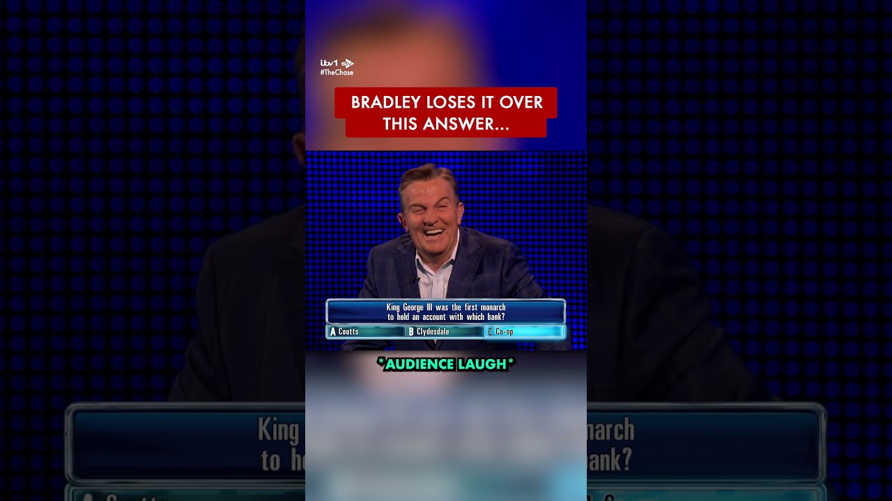 Bradley LOSES IT Over This Answer... 🤣 Vote for The Chase & Beat The Chasers in the NTA's! 👈 #fyp