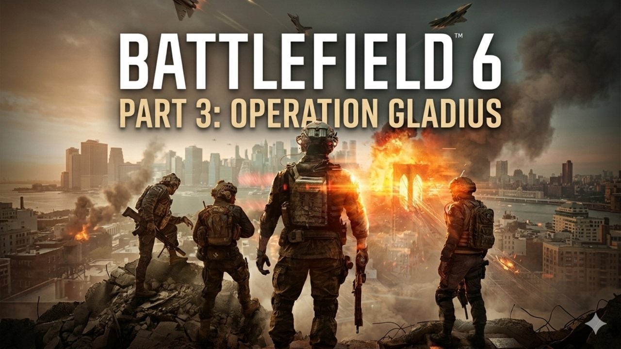 Battlefield 6 Campaign Part 3 – Operation Gladius Full Mission Gameplay (1080P HD)