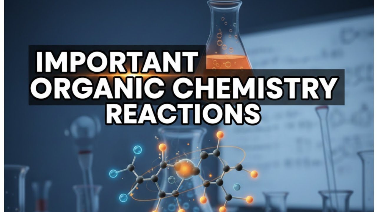 Organic chemistry class 12th ||REACTION ORGANIC CHEMISTRY||PYQ IIT JEE NEET BY YUVRAJ SIR 