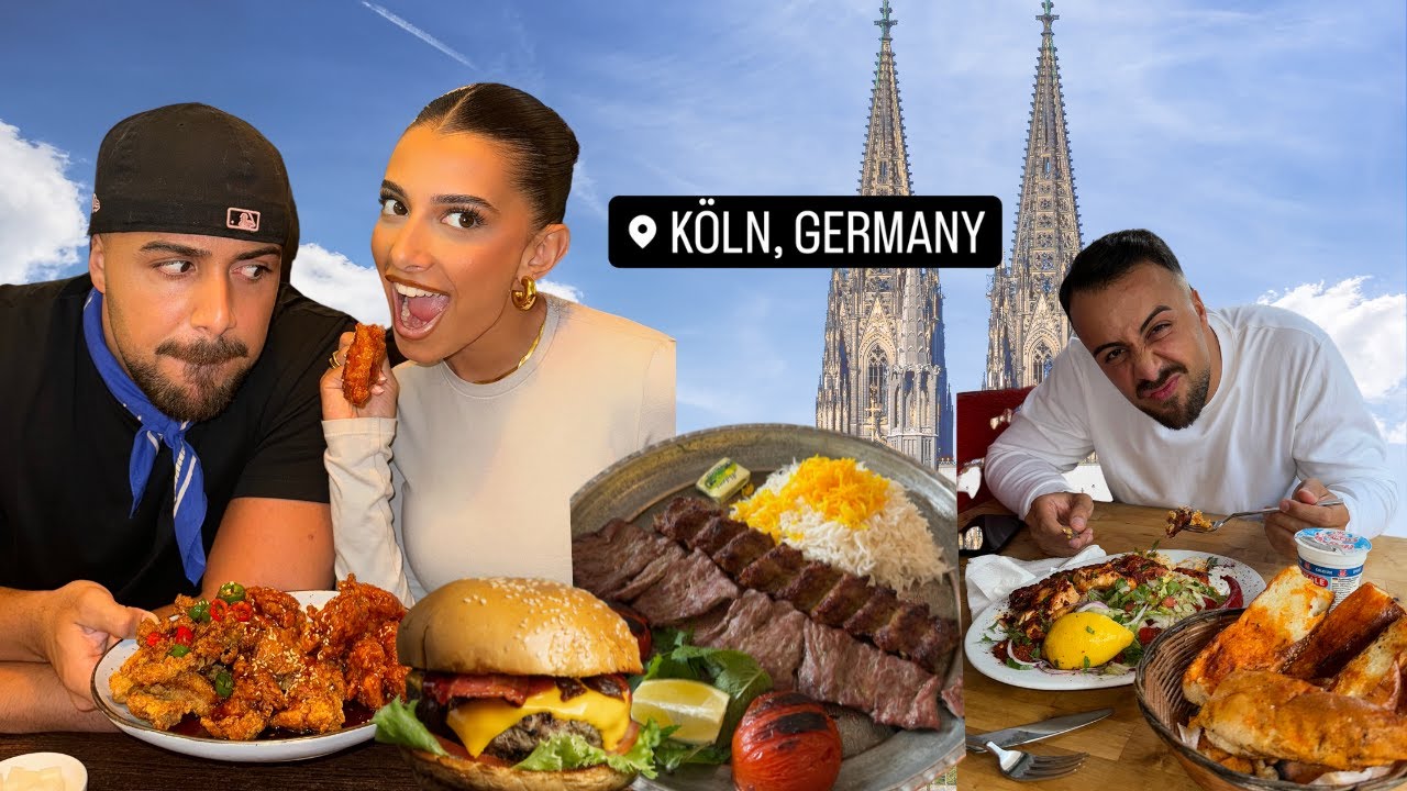 FOODTOUR K&Ouml;LN 🍔😍✨ WIR ZEIGEN EUCH DIE BESTEN FOODSPOTS