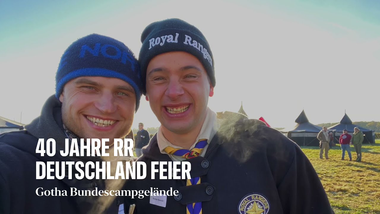 40 Jahre Royal Rangers Deutschland Feier