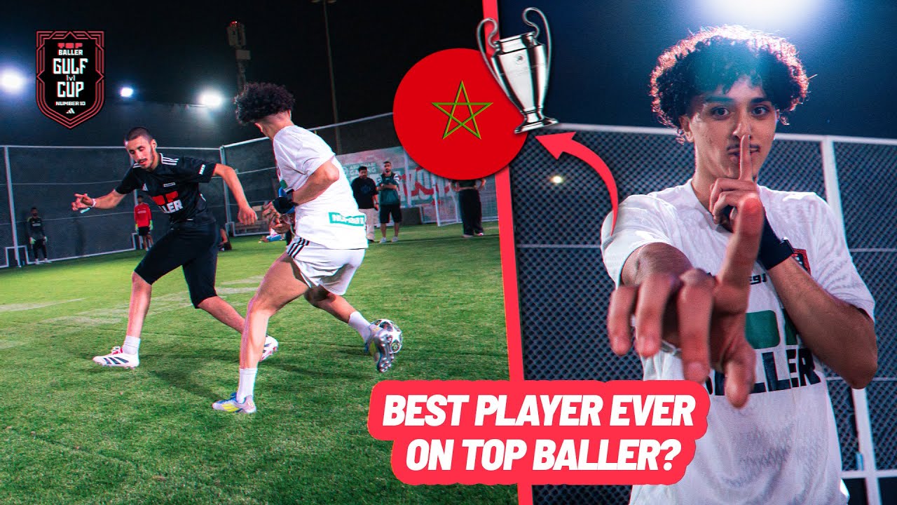 Best 1v1 Player Ever On Top Baller? Pro MOROCCAN Baller Goes Crazy in Gulf 1v1 Cup Final for &pound;1000!