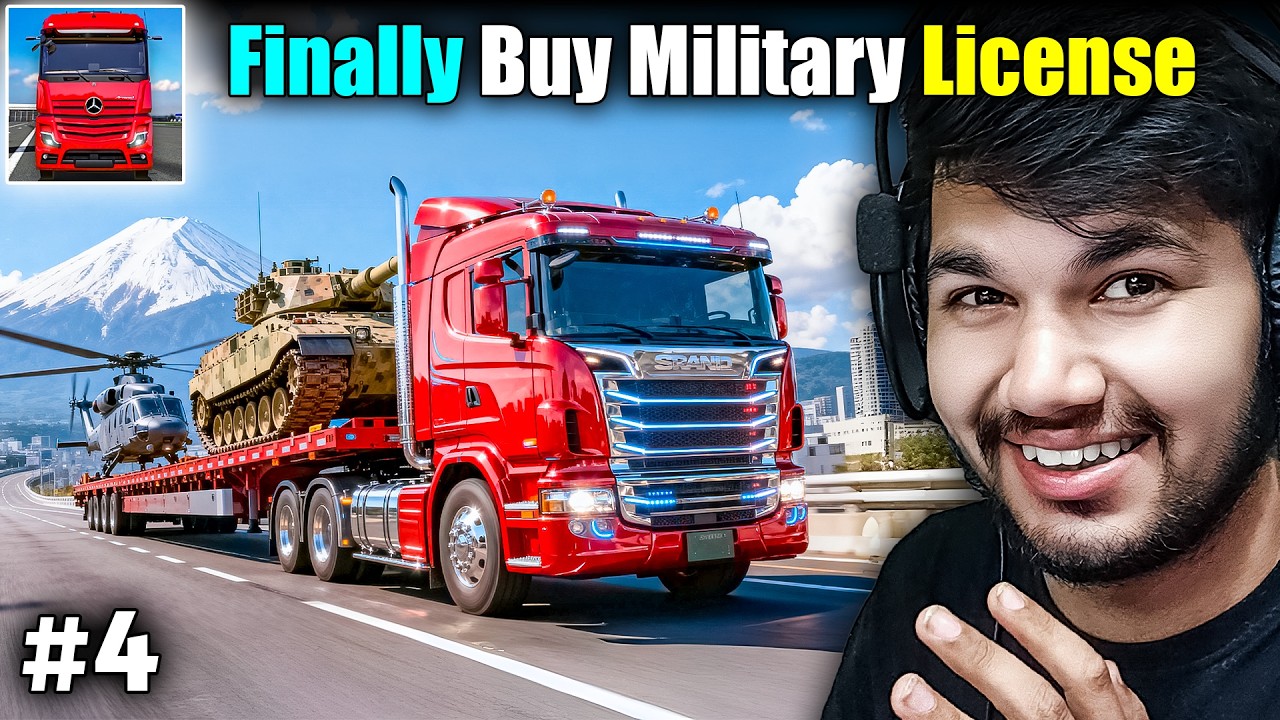 Time To Become Military Driver 🪖 || Truck Simulator Ultimate Gameplay In Hindi