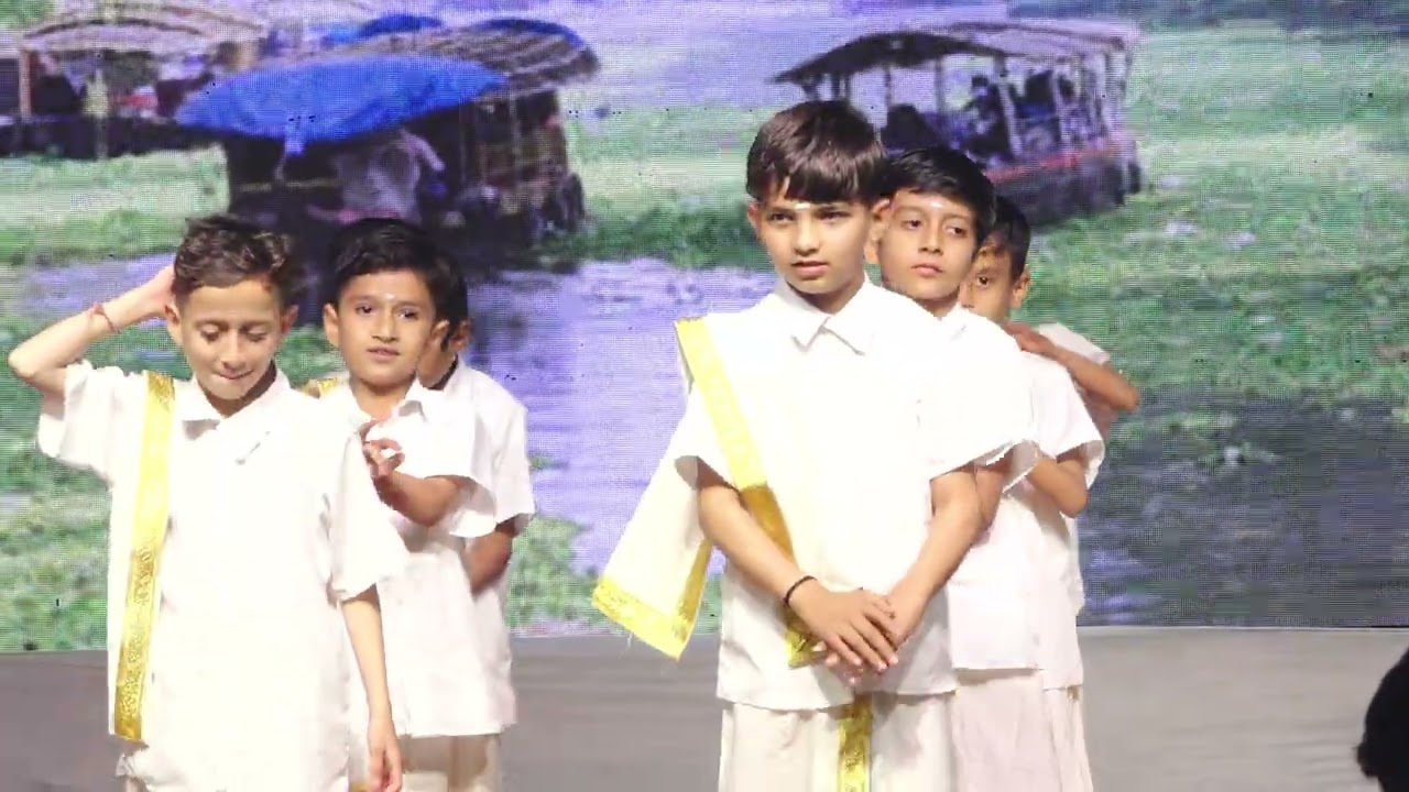 South Indian Dance in Lotus International School Annual Day 2025-26