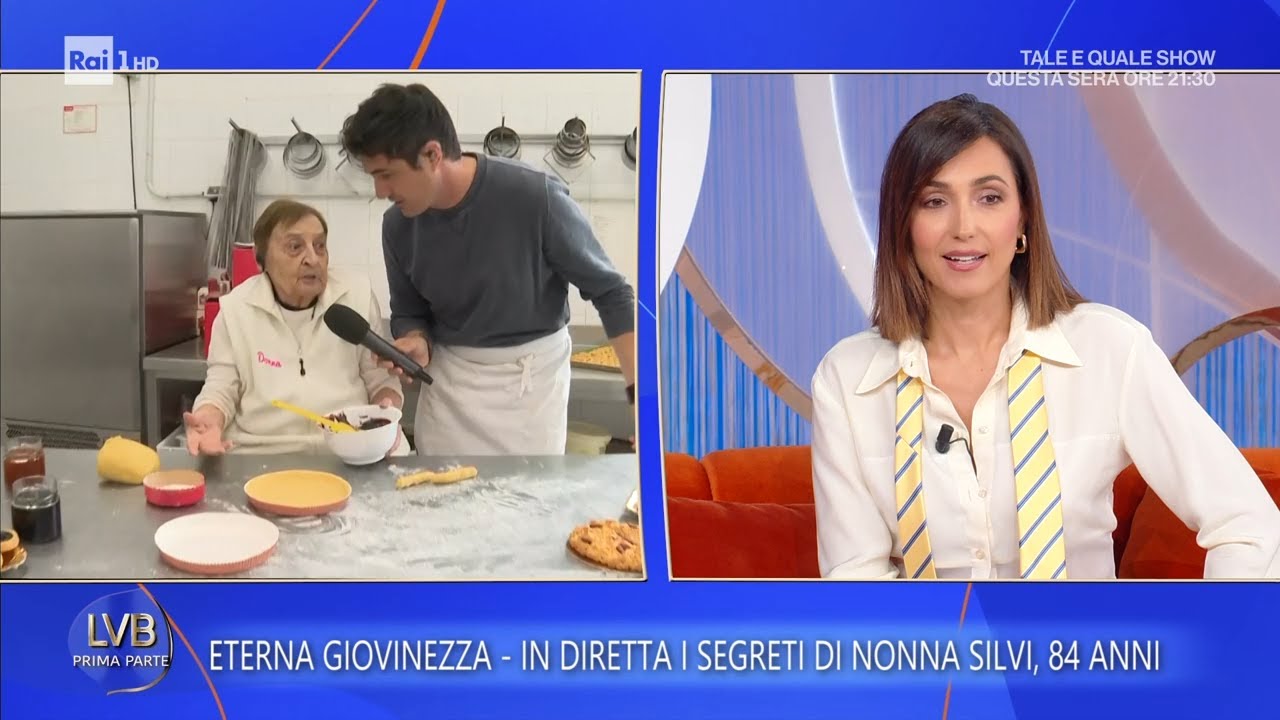 Segreti di eterna giovinezza con Nonna Silvi - La volta buona 03/10/2025