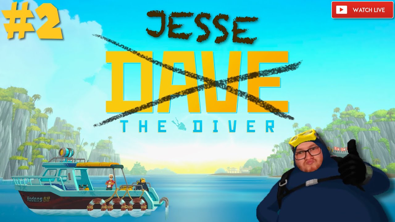 WE MAKING WAVES! | Dave the Diver (LIVE) - Part 2