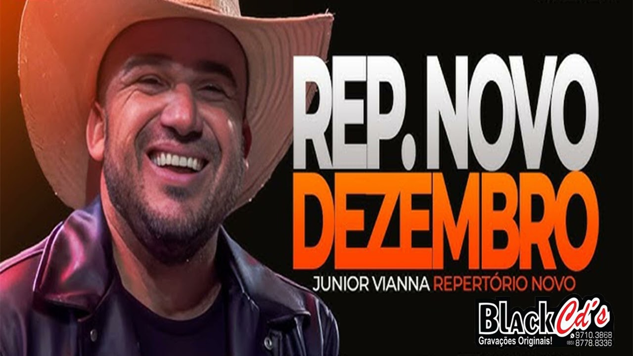 JUNIOR VIANNA CD NA CARA DO PAREDÃO DEZEMBRO 2025 BLACK CDS WATTS 085 997103868