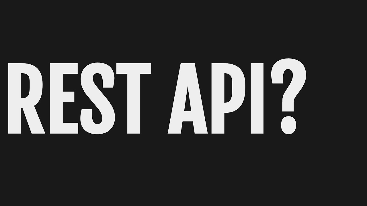 What is the REST API? REST API definition and examples