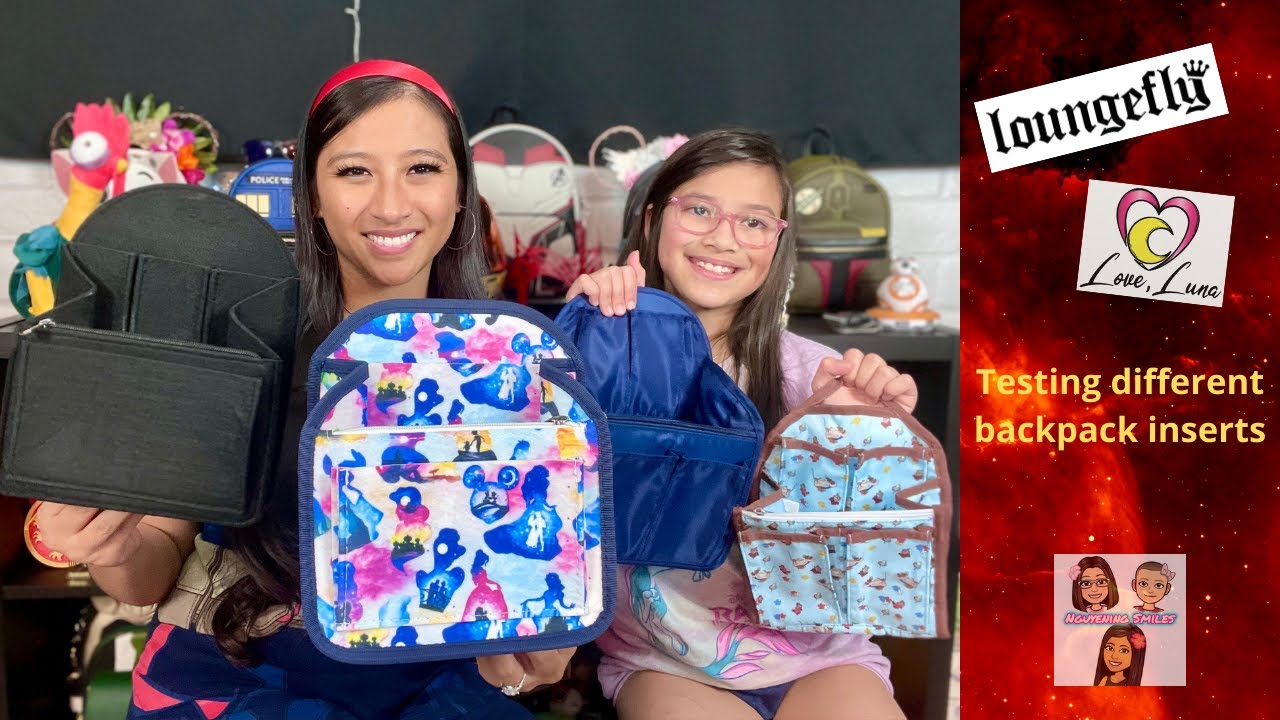 Loungefly mini backpacks: testing out inserts | Nguyening Smiles