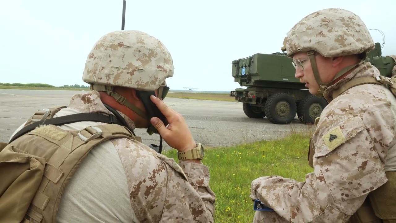 B-Roll: U.S. Marines execute HIMARS Rapid Infiltration during BALTOPS 25