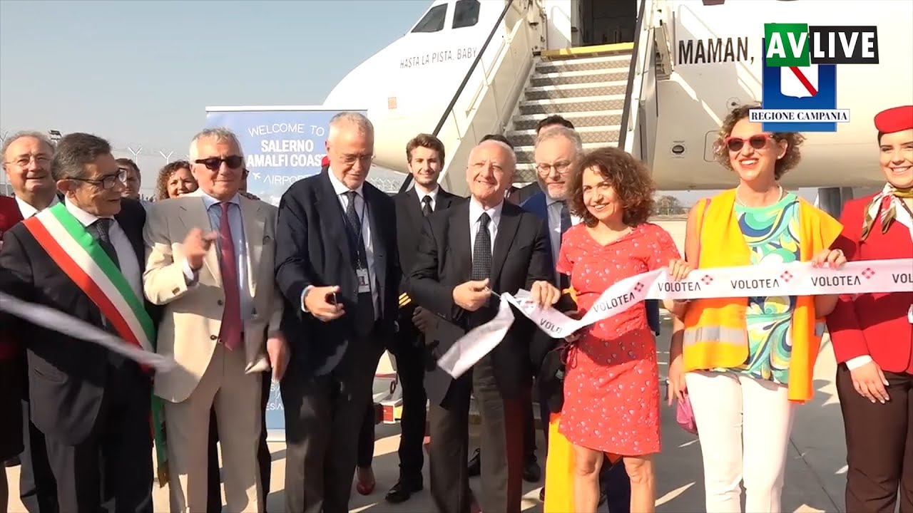 Aeroporto di Salerno-Costa d'Amalfi, De Luca: 