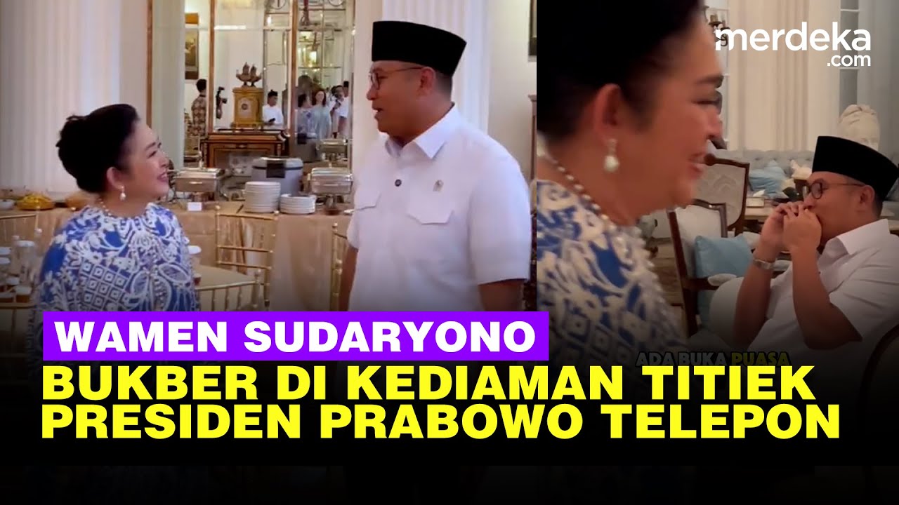 Isi Perbincangan Wamen Sudaryono Dengan Prabowo Via Telepon Bikin Titiek Soeharto Semringah