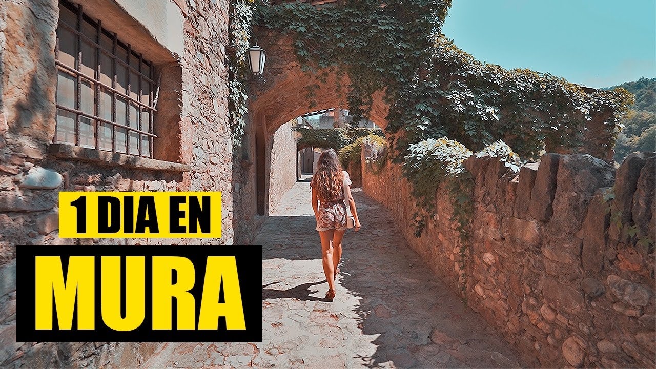¿El PUEBLO MEDIEVAL más lindo de CATALUNYA? - MURA, España ☀️🇪🇸