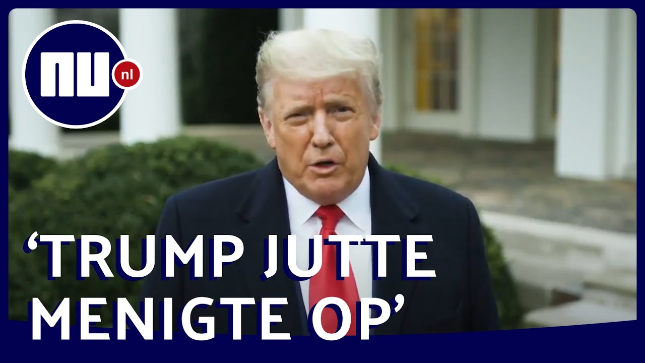 Dit zijn de mogelijke gevolgen voor Trump na Capitool-bestorming | NU.nl