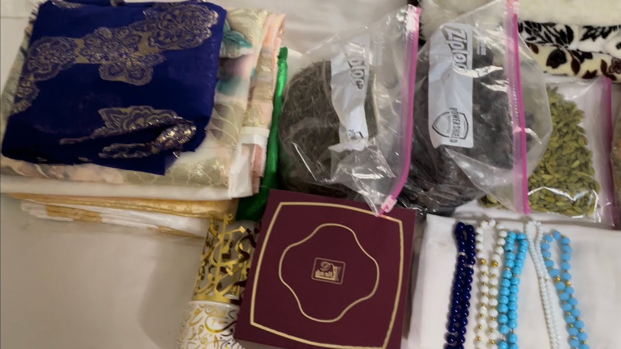 مشترياتي من العمرة مع الاثمنة ،اثواب جوهرة، و نصائح مهمة