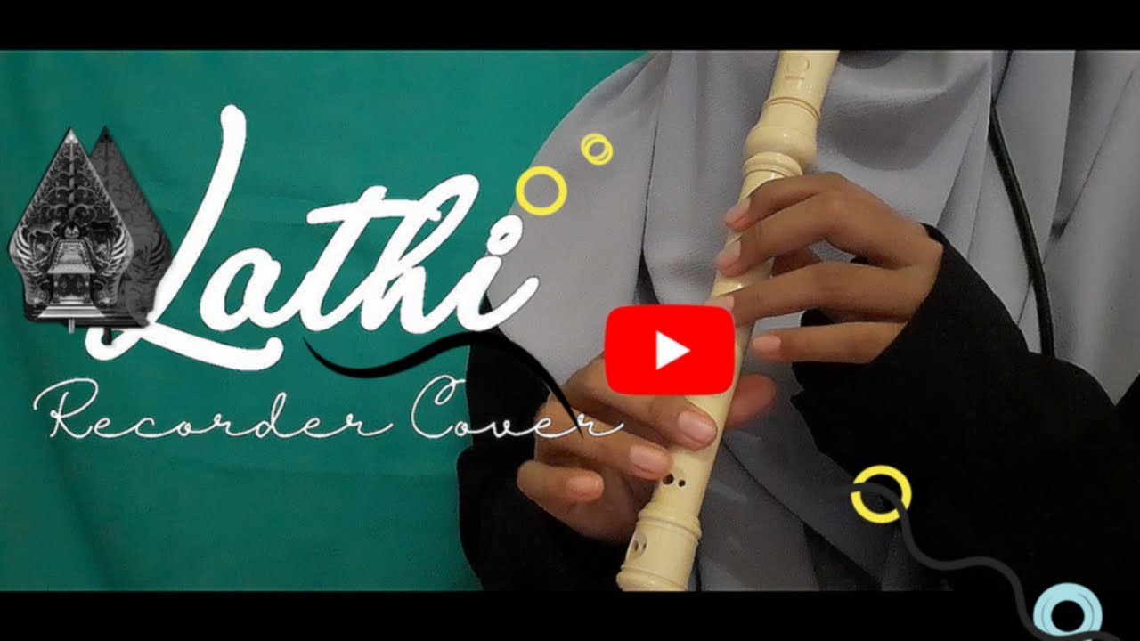 LATHI - RECORDER COVER WITH NOT ANGKA