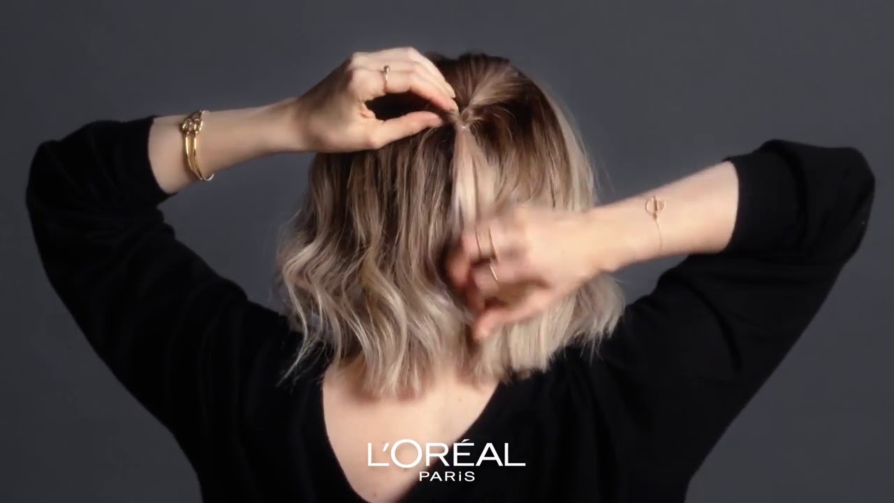 TUTO COIFFURE ♡ La demi-queue torsad&eacute;e - by L'Or&eacute;al Professionnel
