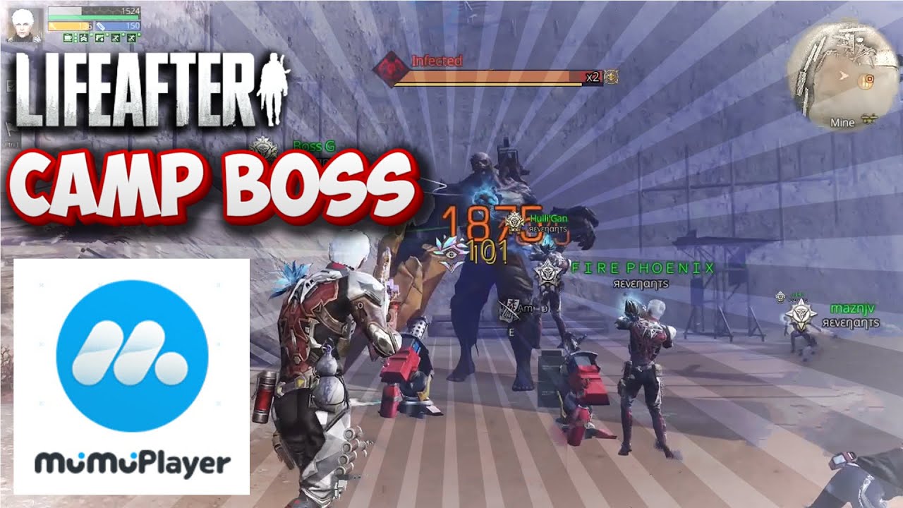 &laquo;Camp Boss&raquo; от Lifeafter в MuMu Player | Графика и игровой процесс