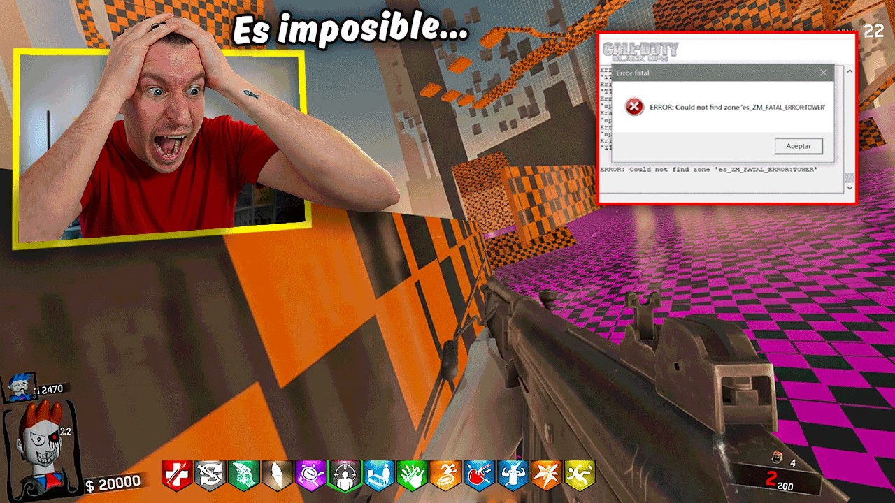 ESTE PARKOUR ES UN ERROR IMPOSIBLE - ZOMBIES