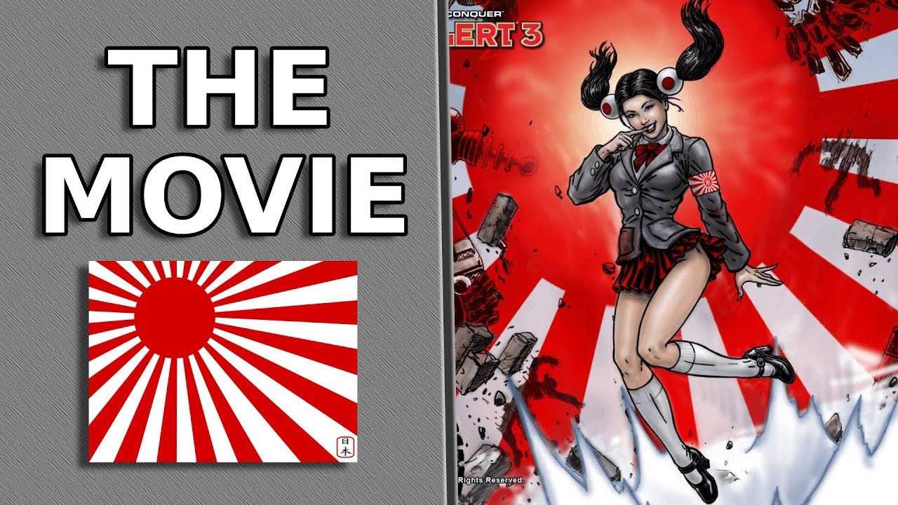 Red Alert 3 - The Full Movie of The Empire of The Rising Sun - All Cutscenes🟨