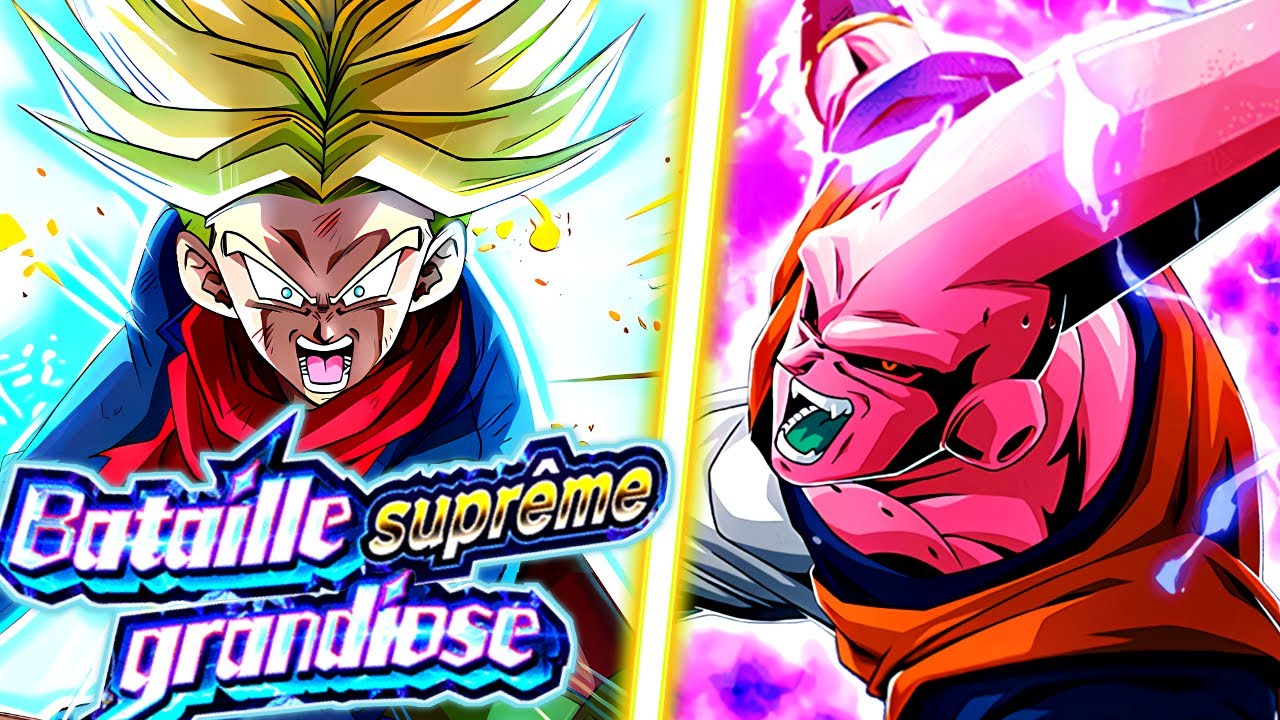 TROP DE DÉGÂTS...!  NIV 4 : BATAILLE SUPRÊME GRANDIOSE VS TRUNKS SSJ (FUTUR) !! DOKKAN BATTLE IFRI