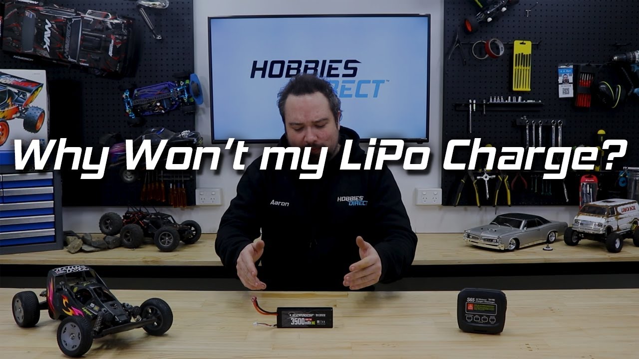 Почему мой LiPo-аккумулятор не заряжается?