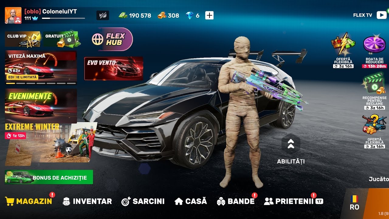V-am prezentat contu meu 