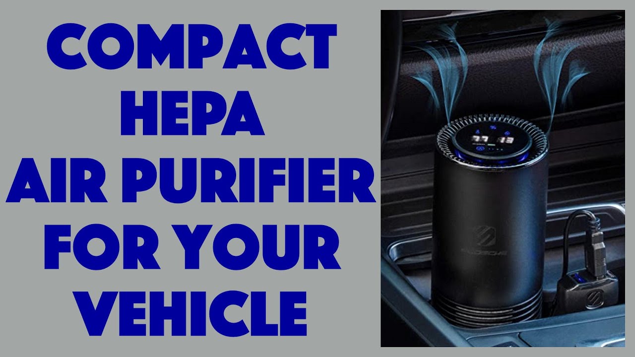 Scosche FrescheAIR HEPA Car Air Purifier -- REVIEW