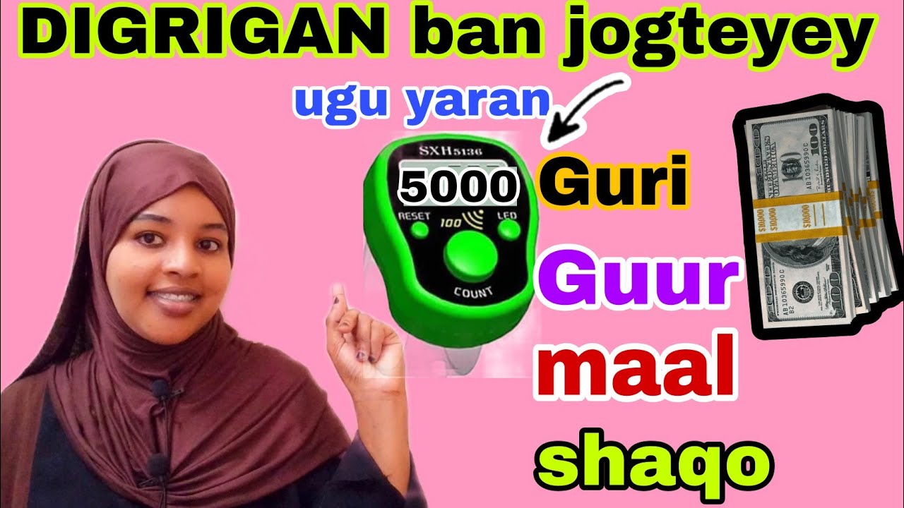 waxan aqrinjiray malintii tiro garaysa 5000 digrigan cajibka ah@afnaaneddabsan