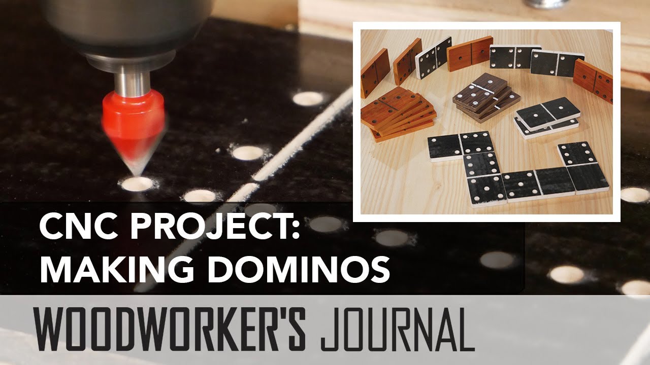 Making a Set of Dominos | CNC Project