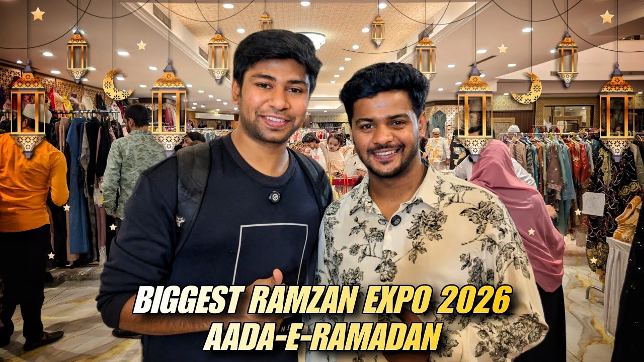 Ramzan biggest shopping expo and food mela 2026 | AADA-E-RAMADAN almost 100+ Stalls ♥️