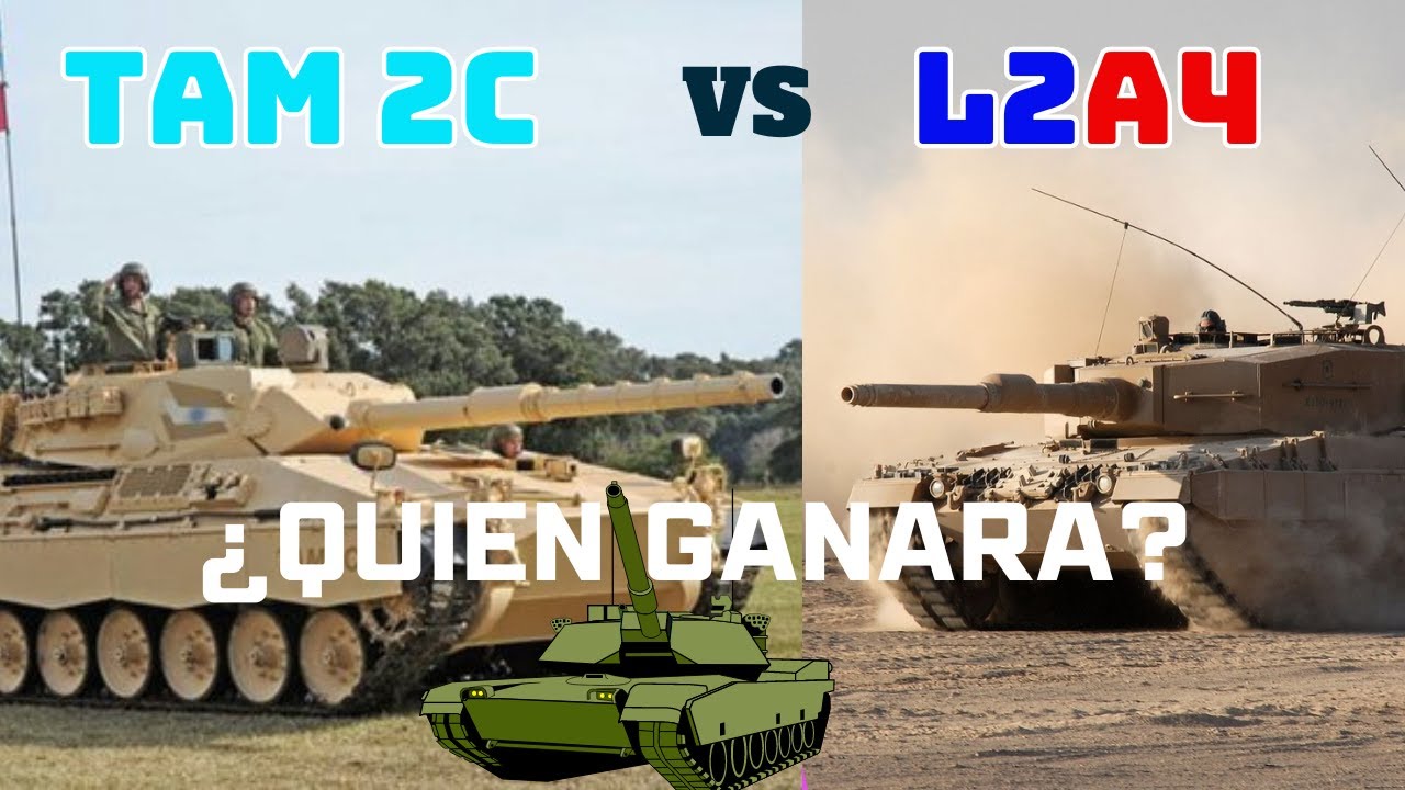 TAM vs LEOPARD2A4 Te explico cual es mejor de forma neutral.
