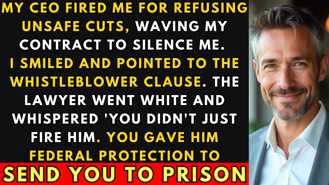 My Boss Fired Me — I Used His Own Contract To Send Him To Prison | Office Revenge