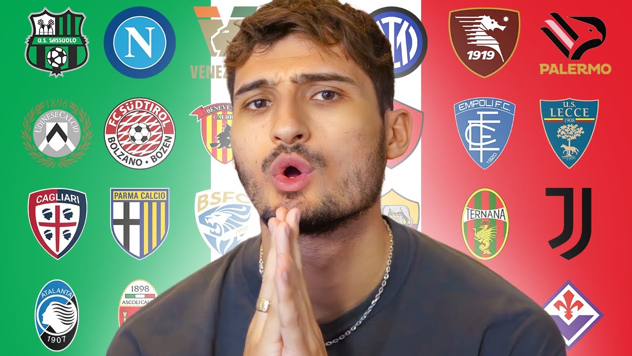 Quel est le plus beau LOGO du foot italien ?