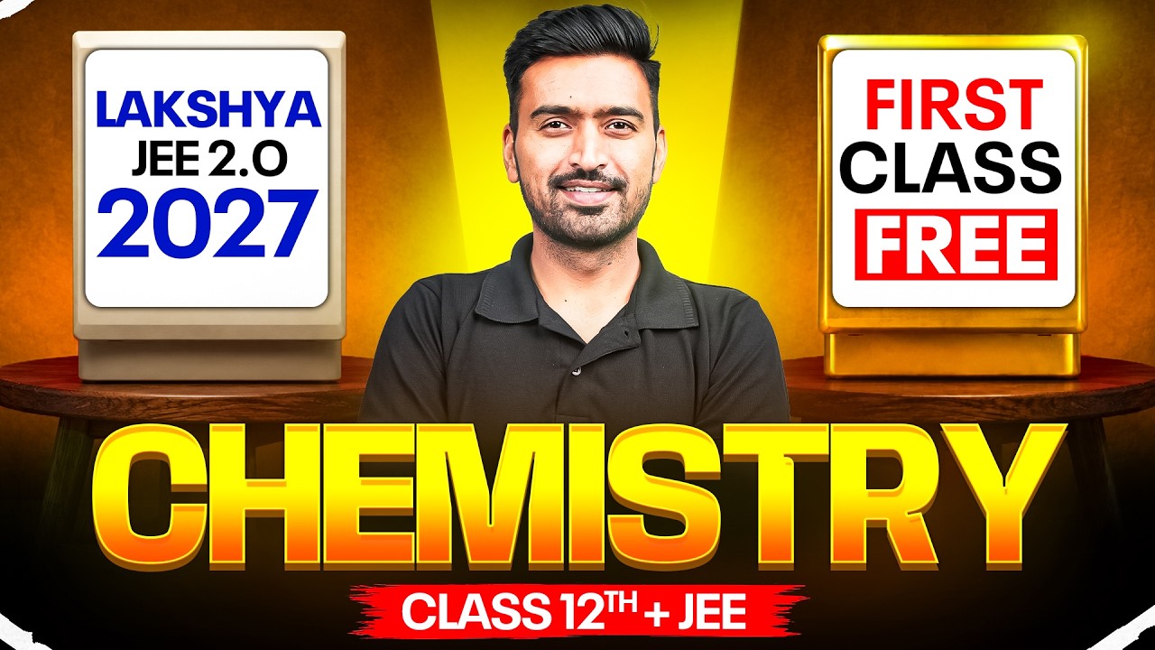 1st Class of CHEMISTRY by Rahul Dudi Sir || Lakshya JEE 2.0 2027 Batch 🔥