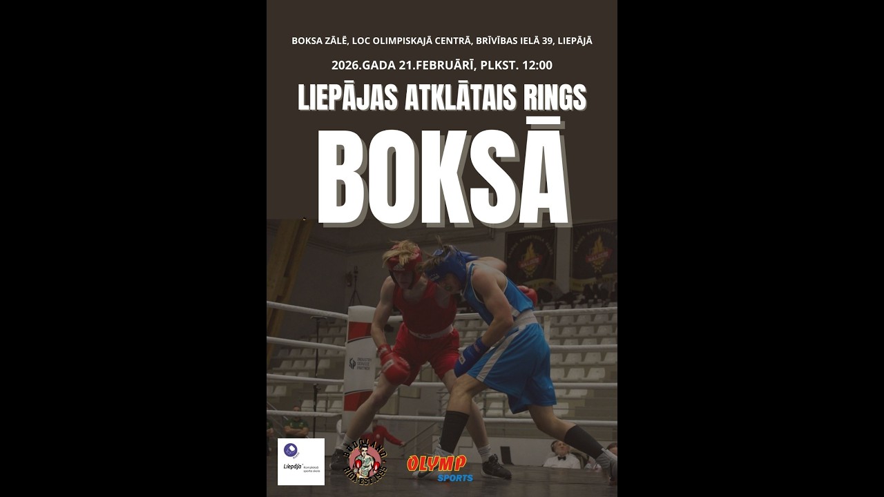 LIEPĀJAS ATKLĀTAIS RINGS  BOKSĀ