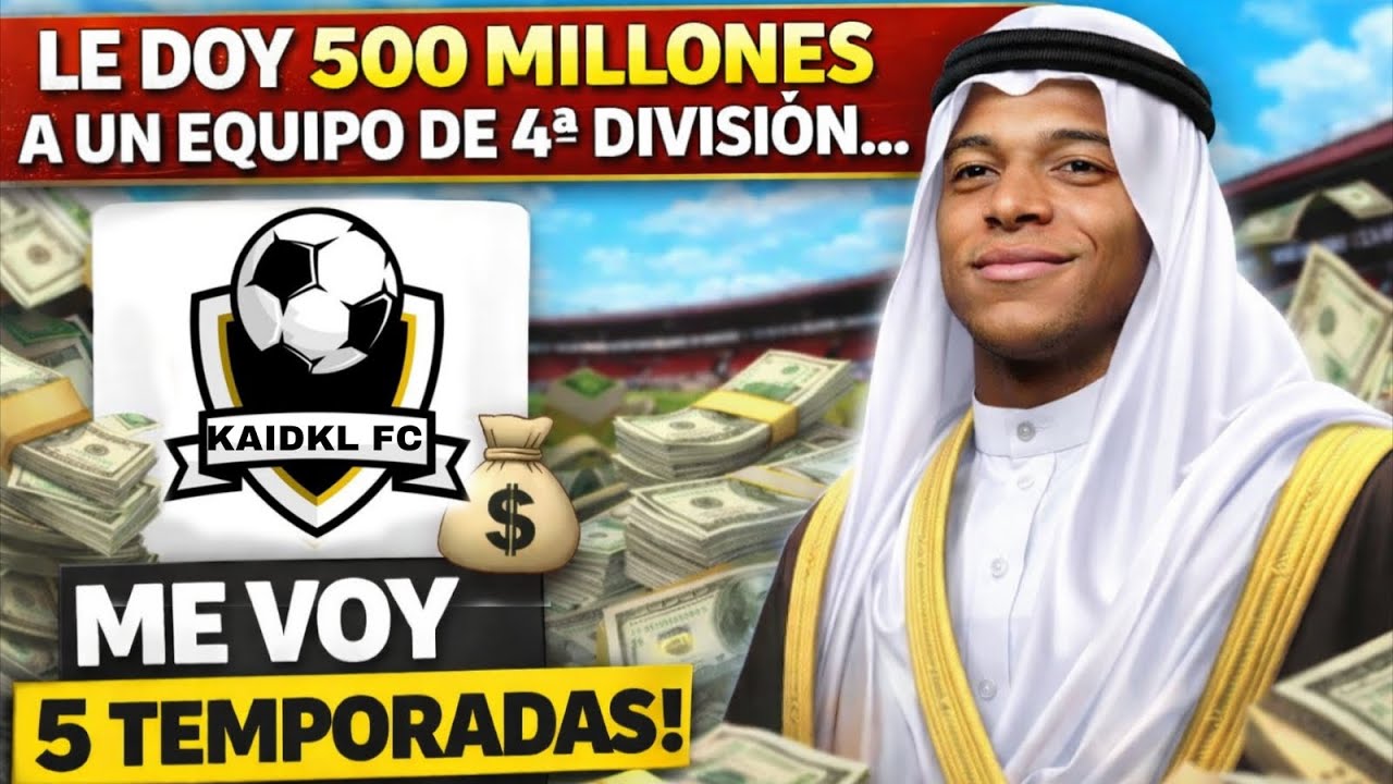 Le doy 500 MILLONES a un Equipo de 4ta División inglesa...¿Que Pasará?