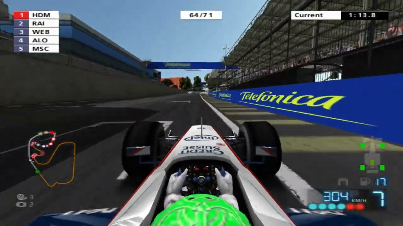 F1 2006 PS2 Career Mode (Hard) - S03 Interlagos - Race