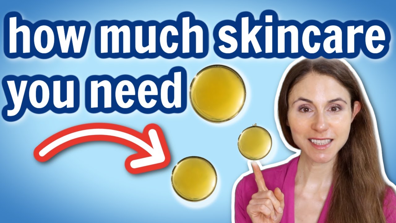HOW MUCH SKINCARE PRODUCT YOU NEED TO USE 🤔 @Dr Dray