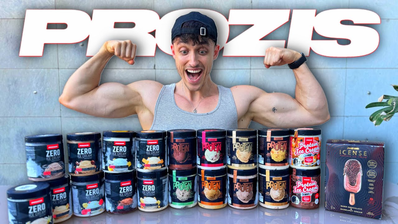 💢Probando TODOS los HELADOS FIT de PROZIS💢