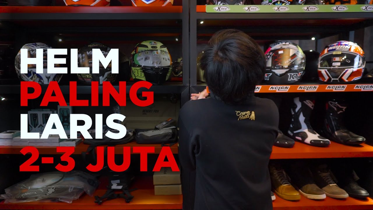 Helm Paling Laris 2-3 Jutaan - RC Review -