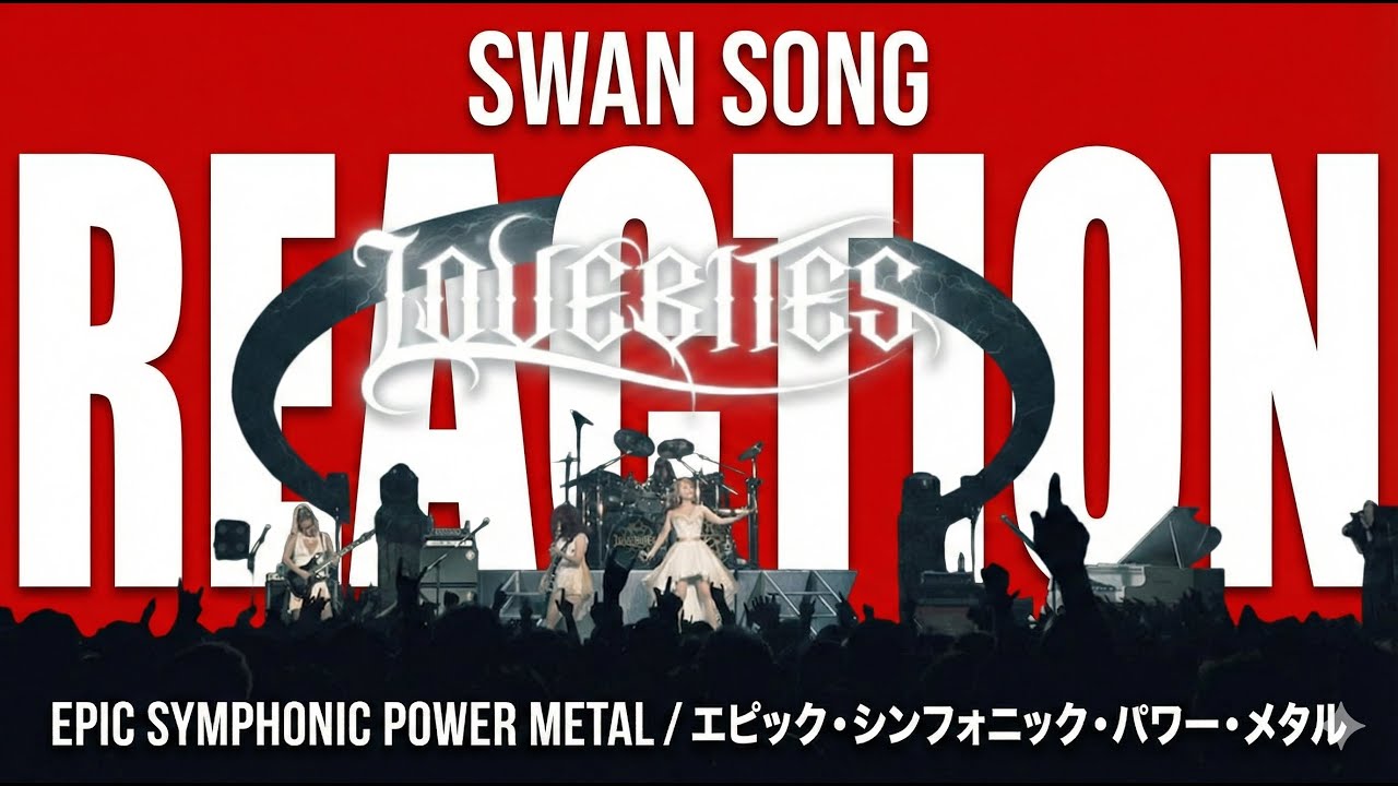 LOVEBITES - Swan Song | A SYMPHONIC METAL MASTERPIECE?! | Chopin Intro Live Reaction!