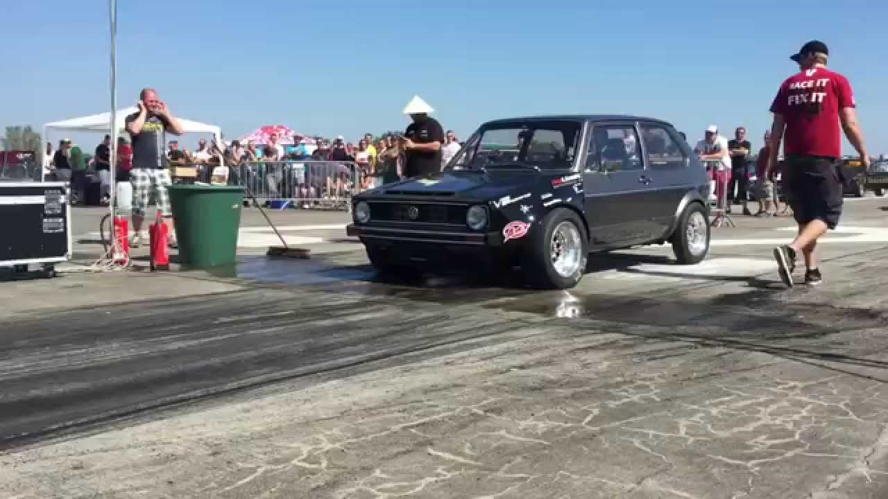 VW Golf Mk1 16V Turbo 650PS VPerformance Turboscheune Test & Tune 30.08.2015