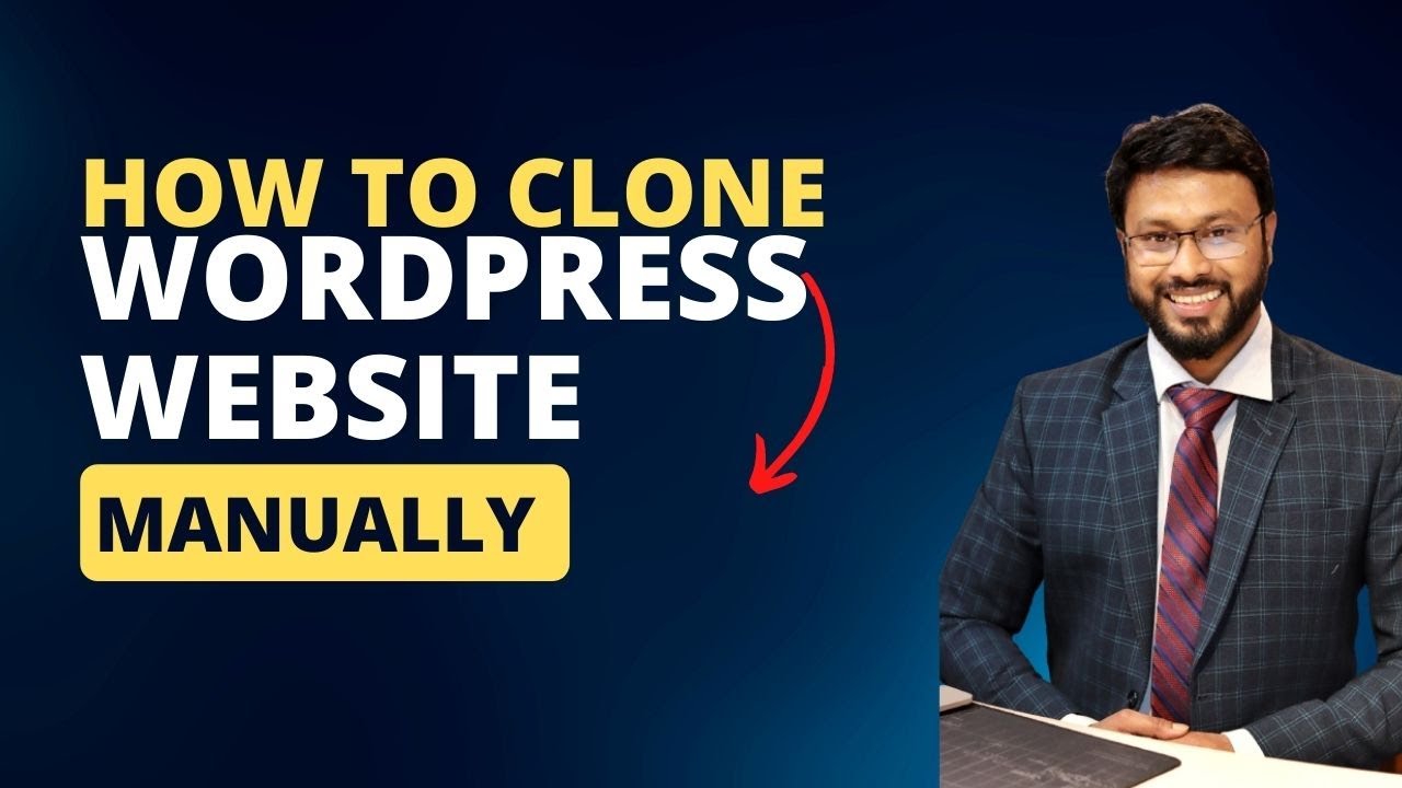 WORDPRESS Manual CLONE,  BACKUP,  MIGRATION | WordPress File & Database Backup