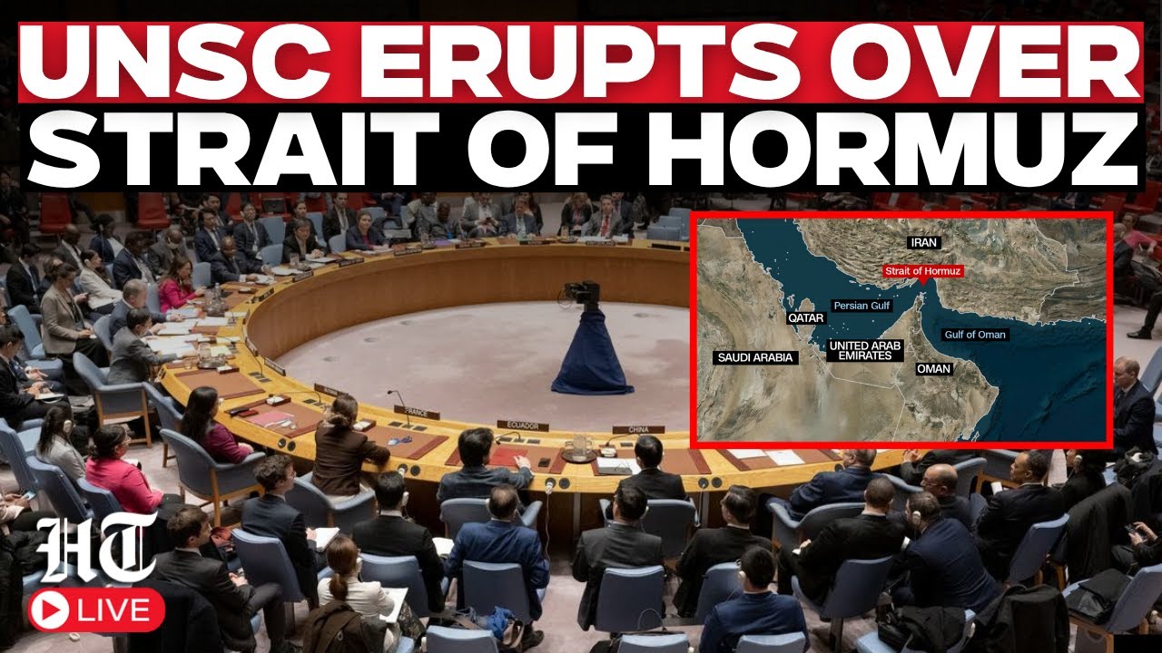 UNSC Live | UN Security Council discusses Strait of Hormuz resolution | Iran War | Middle East