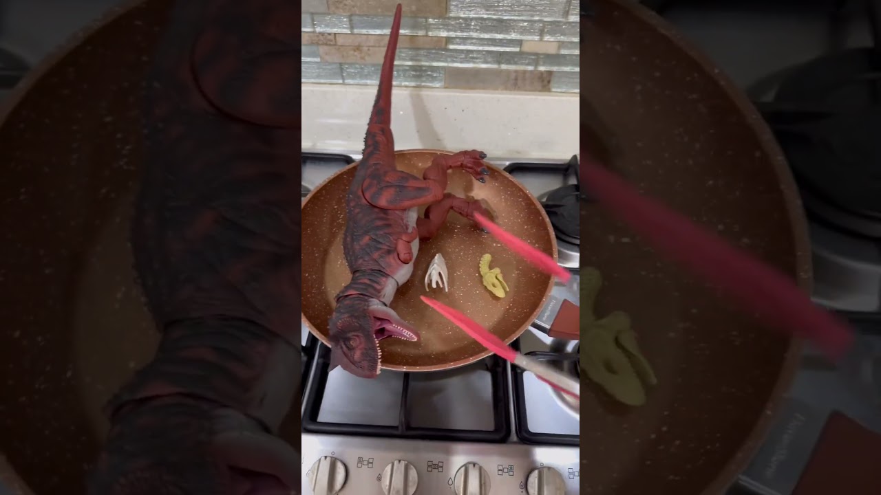 😭NO CHILLES GUHO!! #guhoverso #parrillada #hammondcollection #carnotaurus #shortsviral