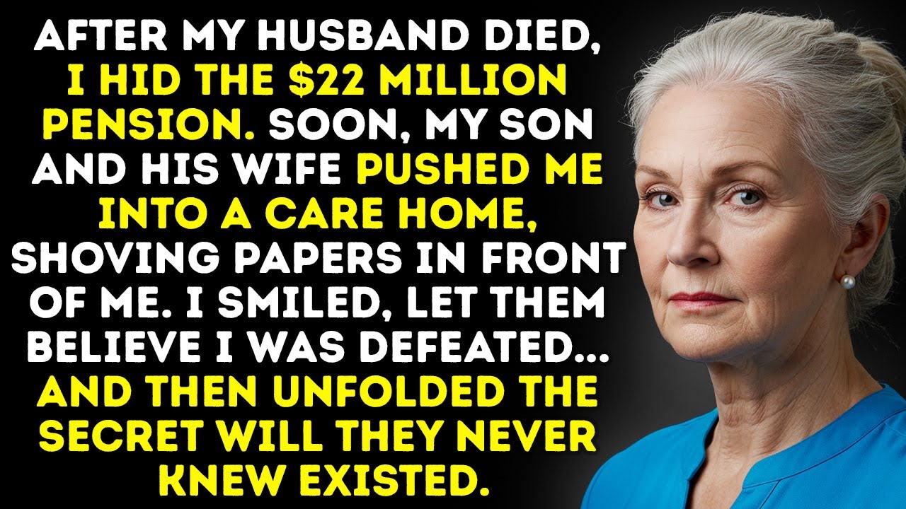 After My Husband Died, I Hid the $22 Million Pension — My Son Tried to Put Me in a Nursing Home