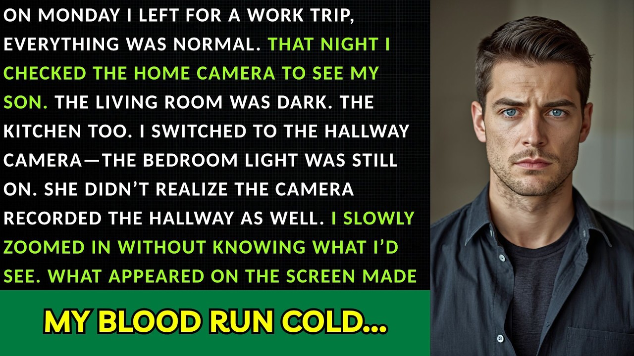My Wife Didn’t Realize There Were Secret Cameras In The Hallway, I Accidentally Played The Recording